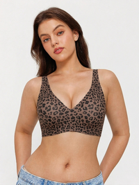 Marrón Oscuro Leopardo