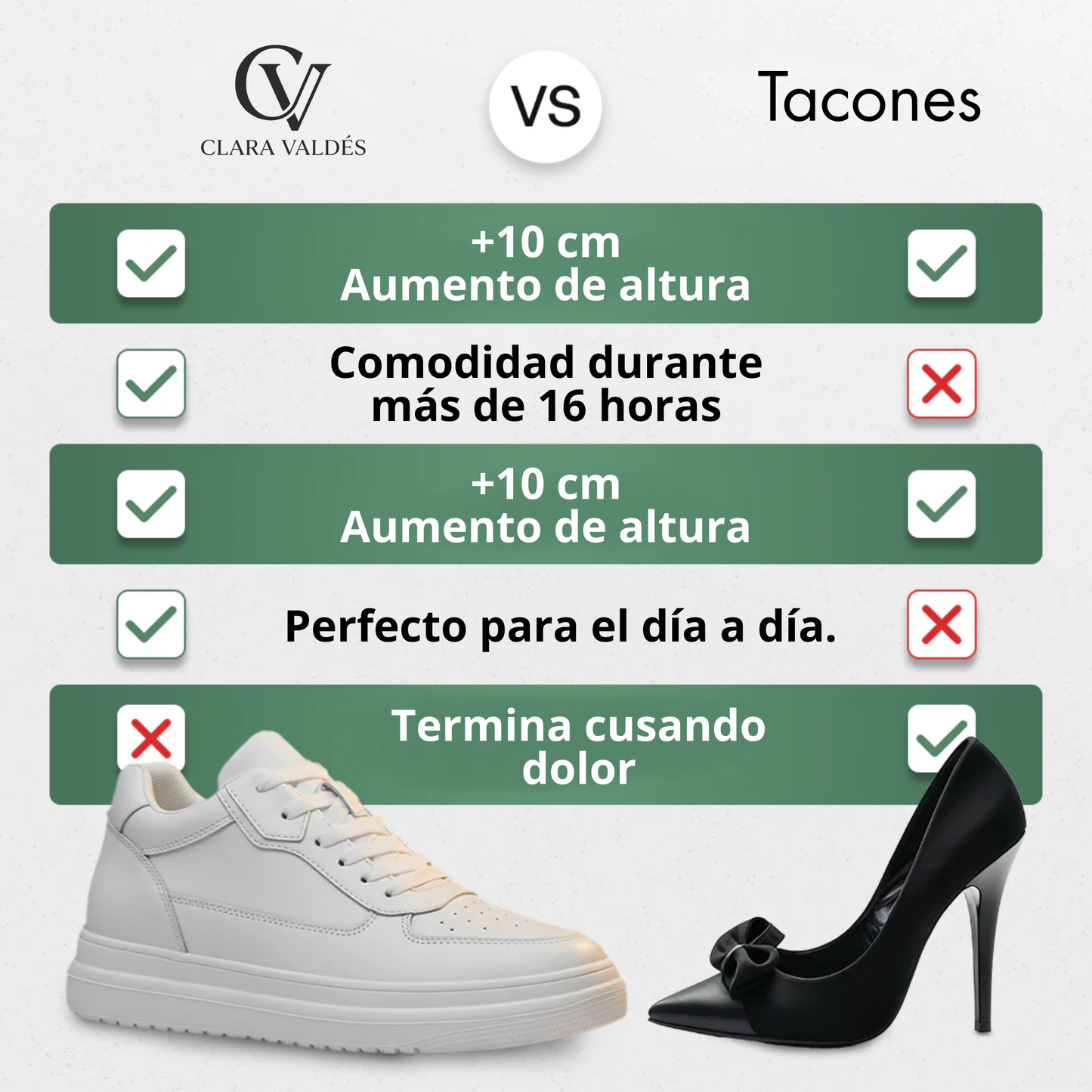 Elevate Nevada - Zapatos con elevación
