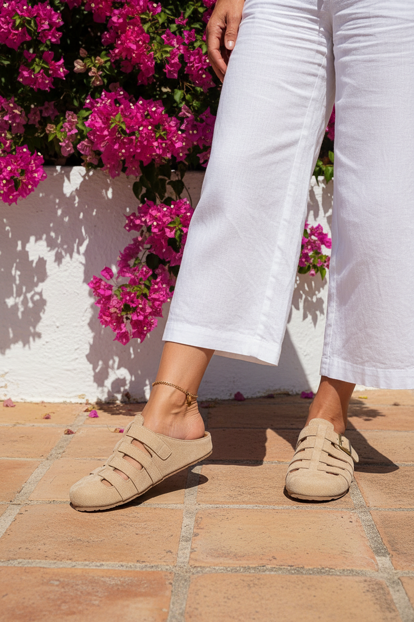 Clara | Sandalias Mules de Confort sin Cierre