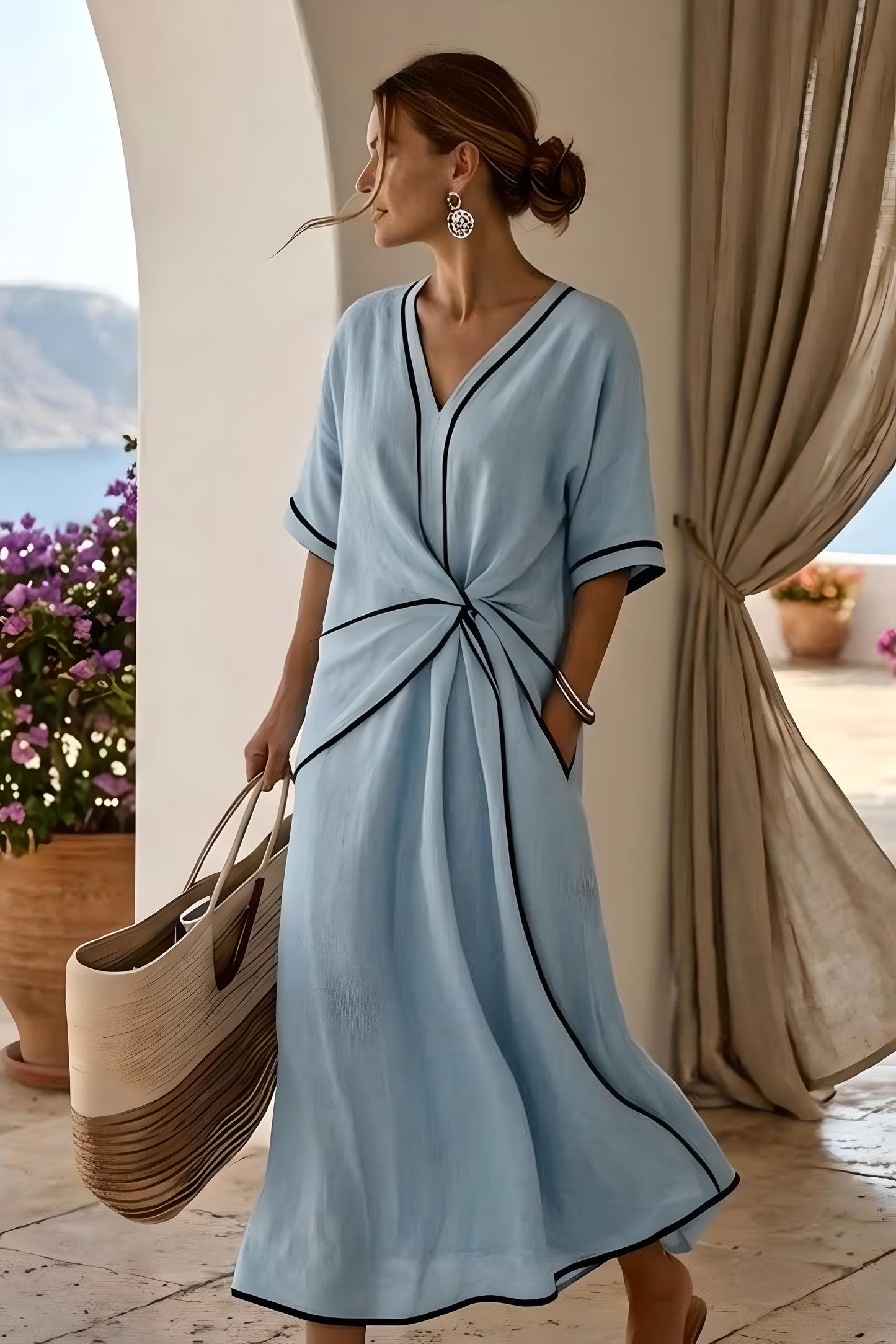 Fiorella – Vestido refinado de primavera
