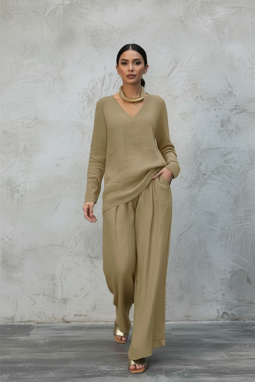CONJUNTO SOFT TOUCH ESCOTE + PANTALÓN