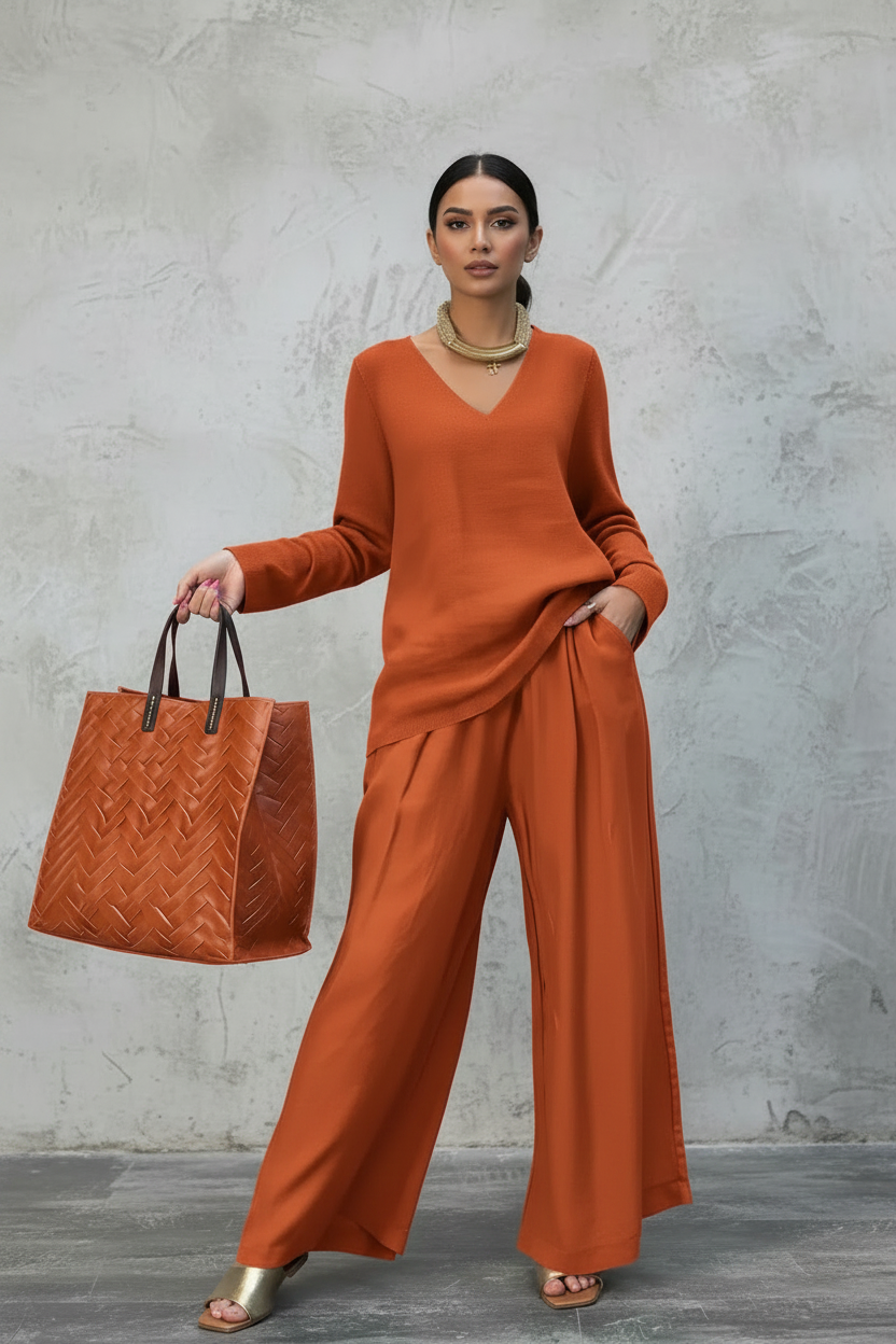 CONJUNTO SOFT TOUCH ESCOTE + PANTALÓN