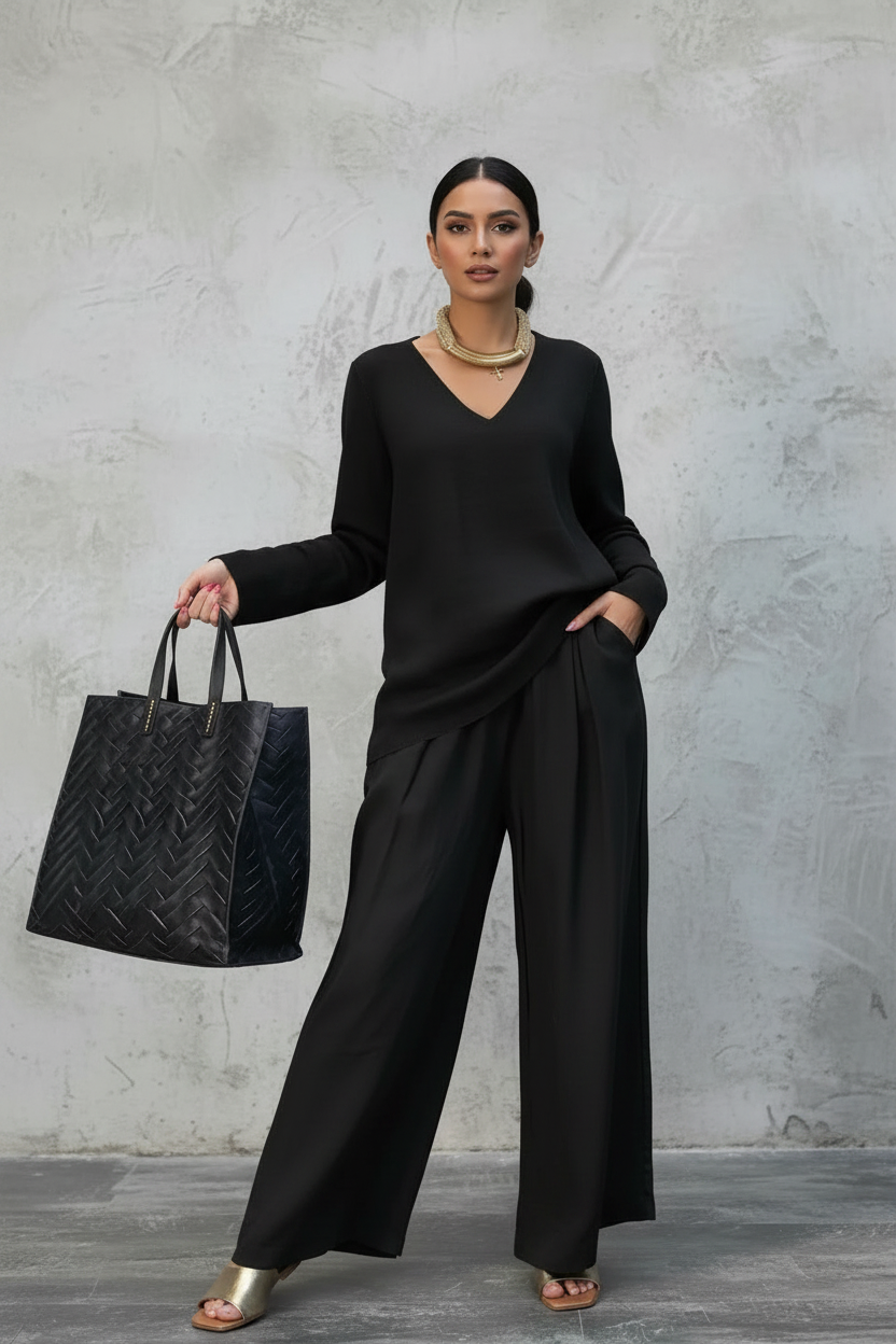 CONJUNTO SOFT TOUCH ESCOTE + PANTALÓN