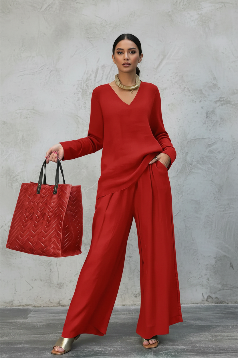 CONJUNTO SOFT TOUCH ESCOTE + PANTALÓN