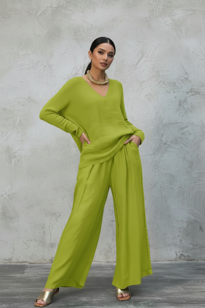 CONJUNTO SOFT TOUCH ESCOTE + PANTALÓN