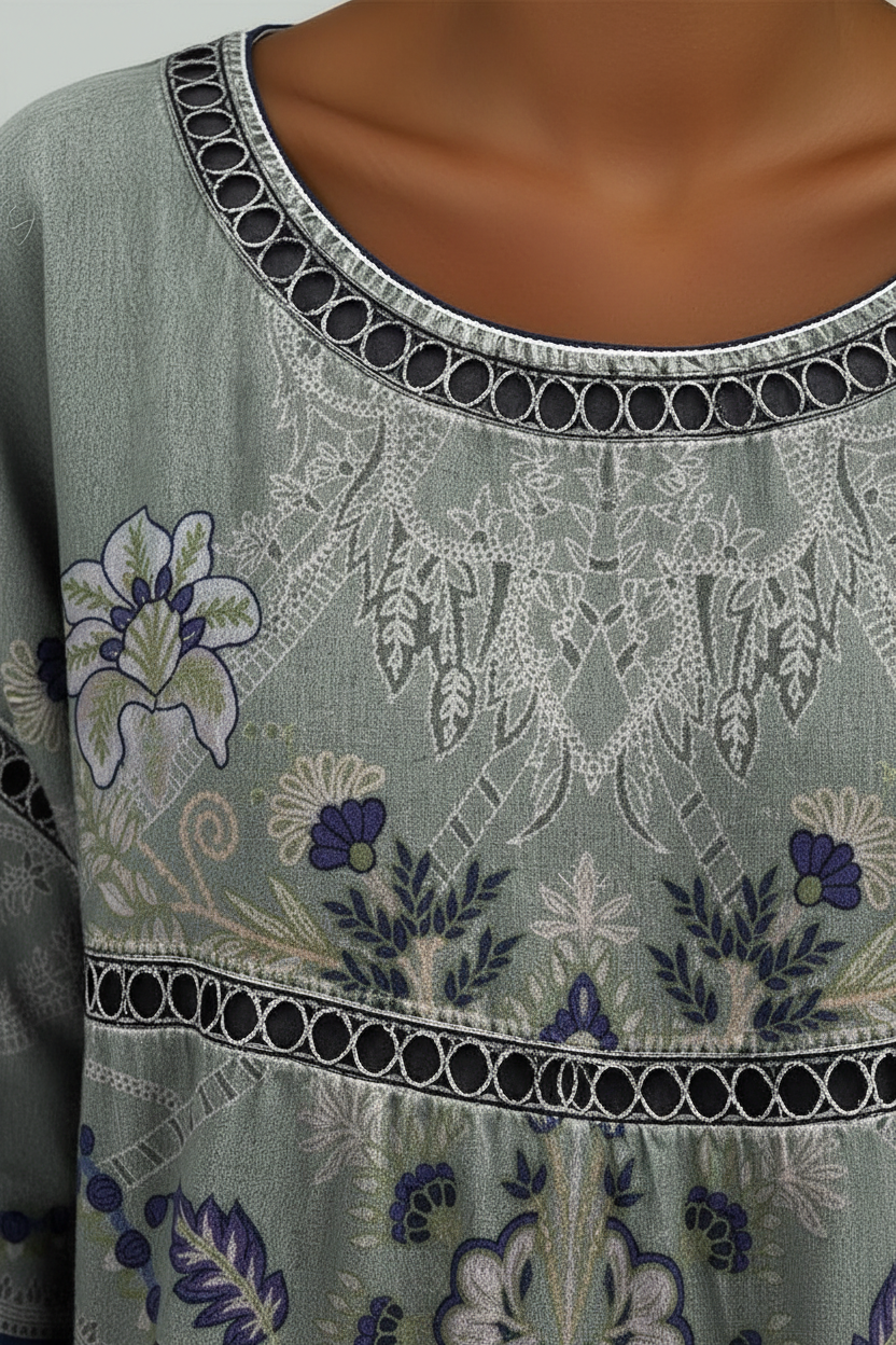 Detalle de prenda estilo estudio