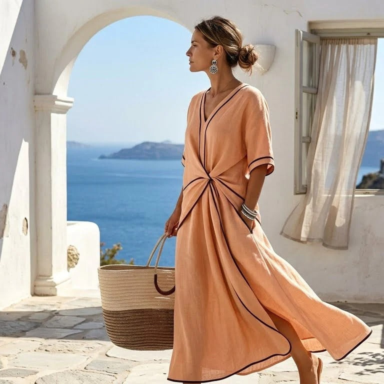 Fiorella – Vestido refinado de primavera
