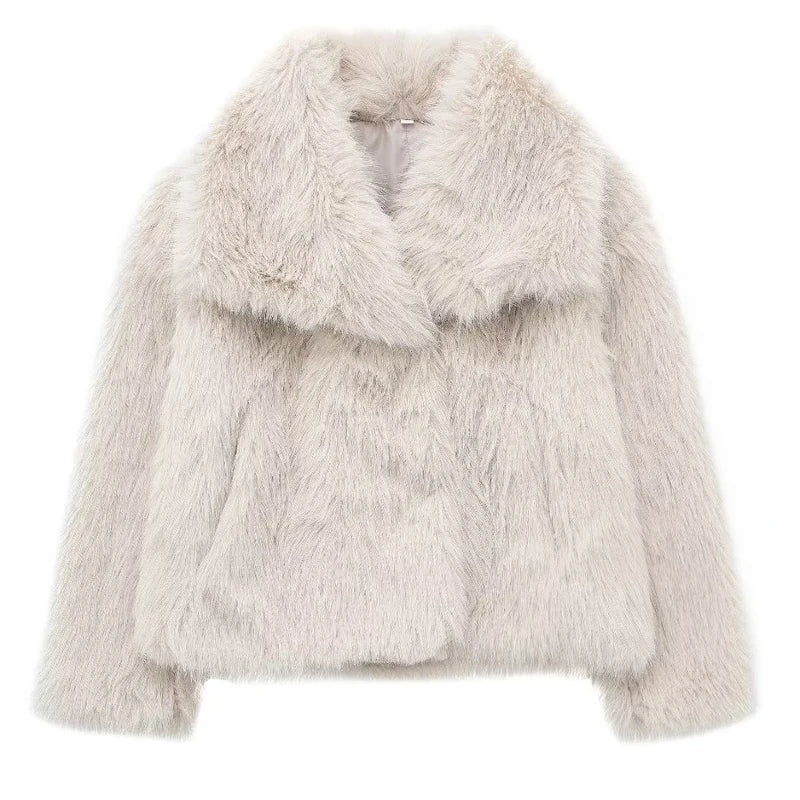 Sue – Chaqueta fluffy