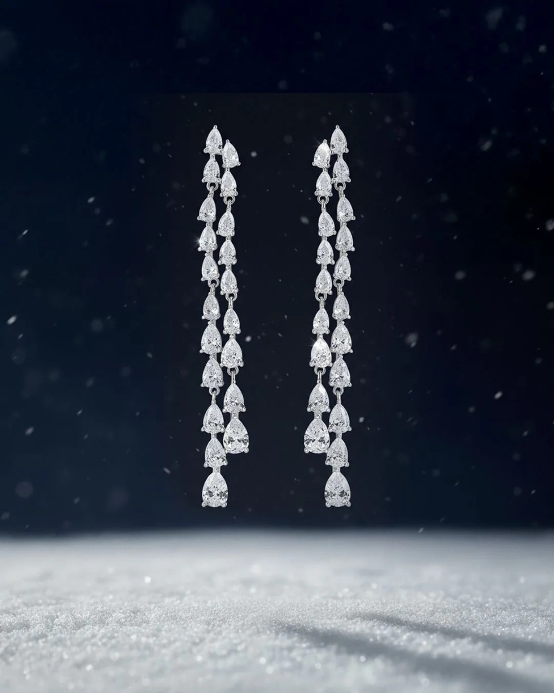 Selena – Pendientes Bañados en Plata