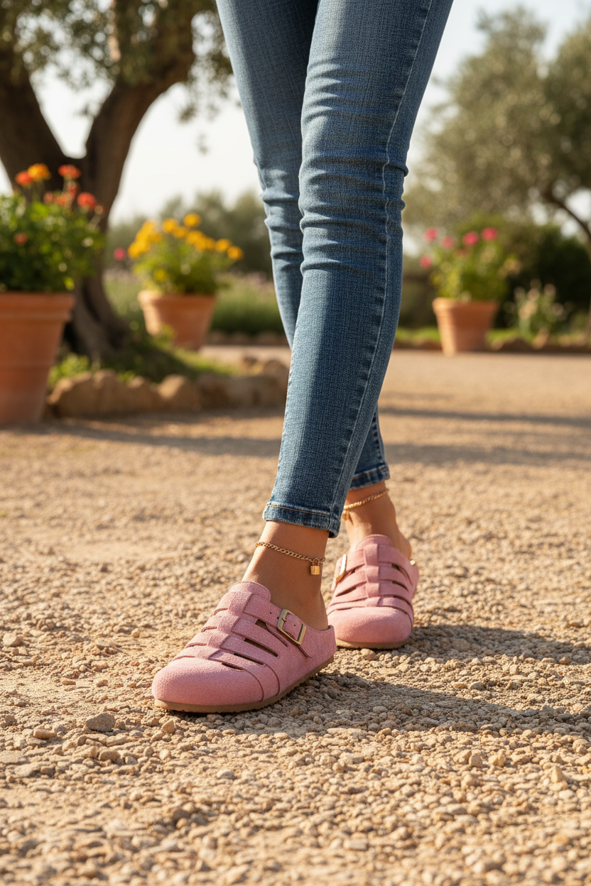 Clara | Sandalias Mules de Confort sin Cierre
